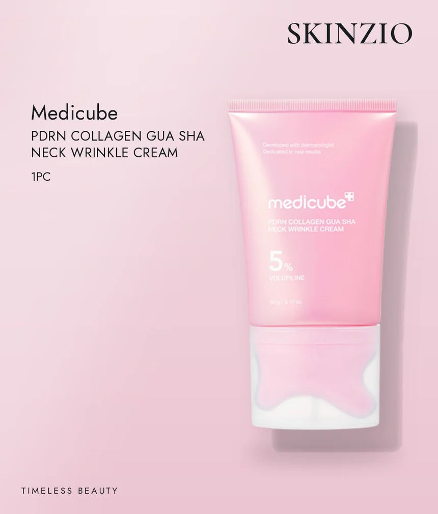 Medicube PDRN Collagen Gua Sha Neck Wrinkle Cream