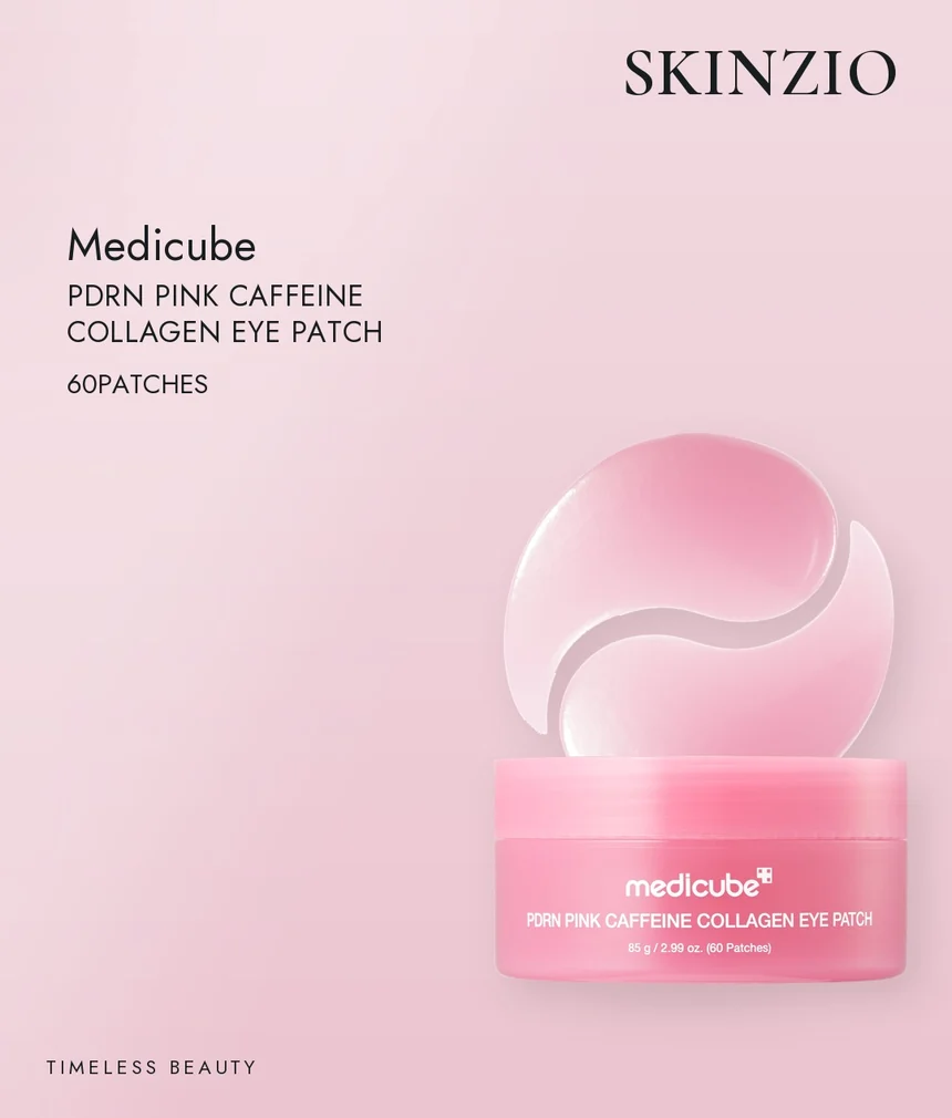 Medicube PDRN Pink Caffeine Collagen Eye Patch