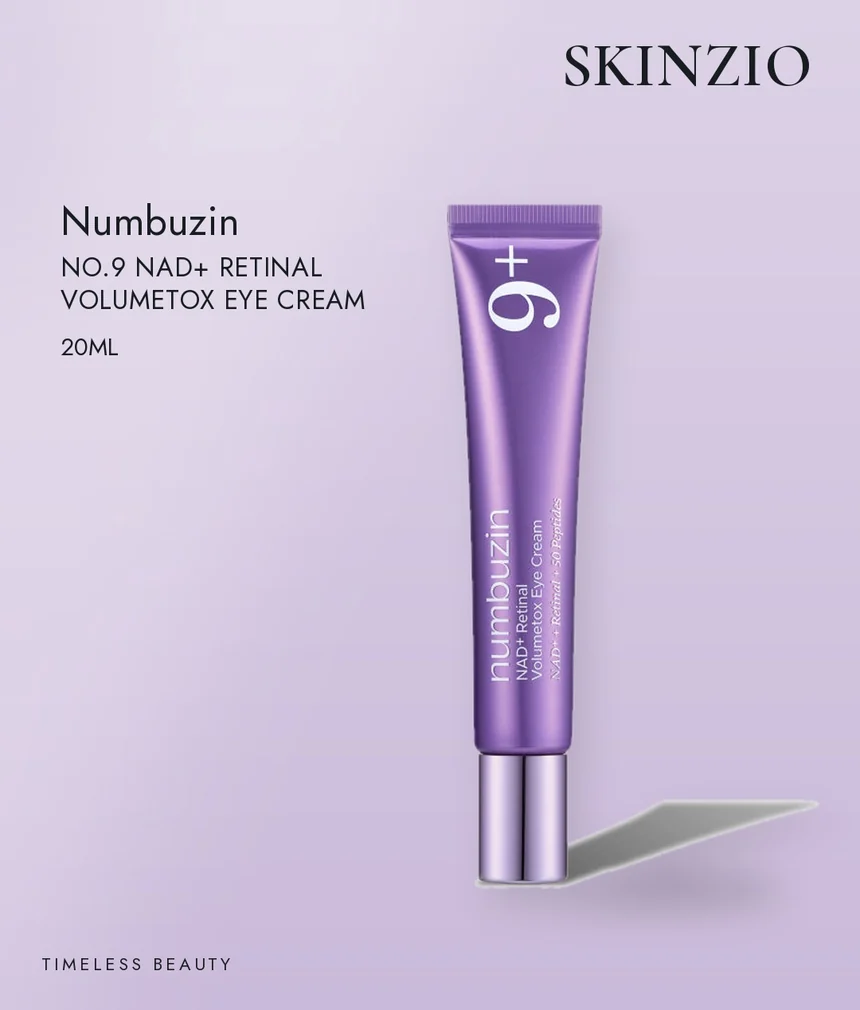 Numbuzin No.9 NAD+ Retinal Volumetox Eye Cream